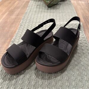 Black Strappy Sandals by LifeStride